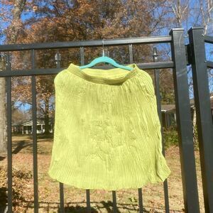 Anthropologie by Organic Accordion Pleats Skirt NWT